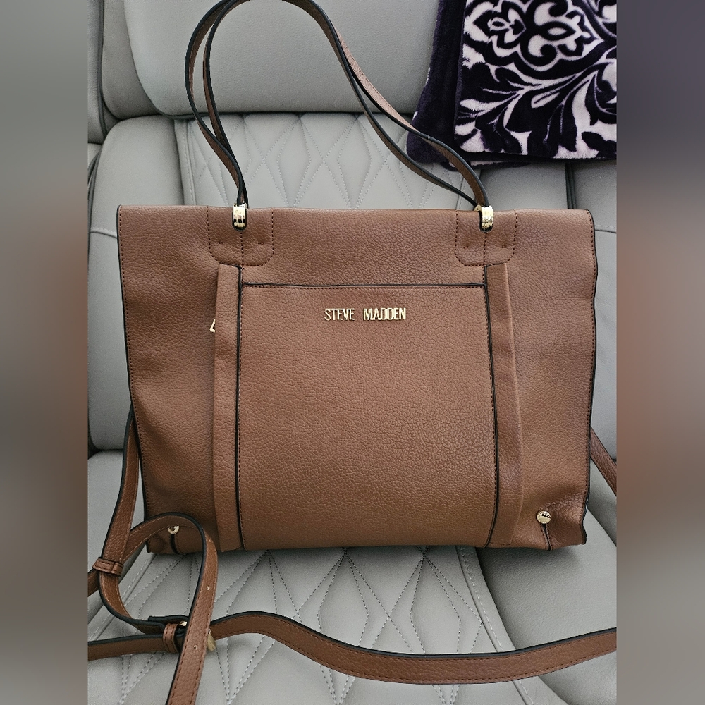Steve Madden Brown Tote.